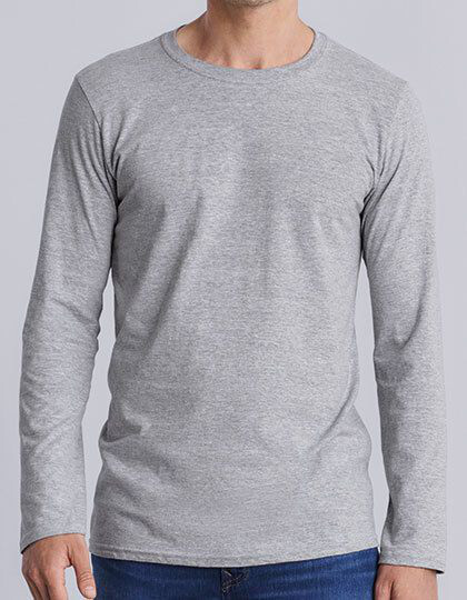 Softstyle® Adult Long Sleeve T-Shirt Gildan 64400 - Z długim rękawem