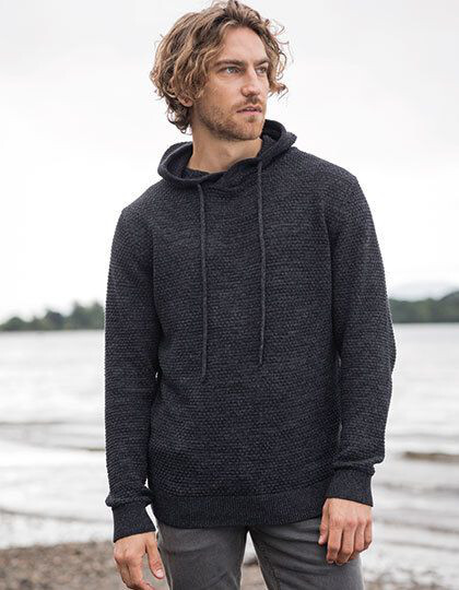 Iguazu Sustainable Knitted Hoodie Ecologie EA080 - Wkładane przez głowę