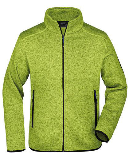 Men´s Knitted Fleece Jacket James&Nicholson JN762 - Polary