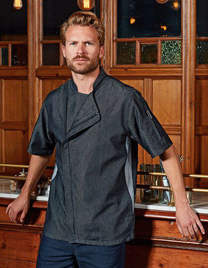 Chef´s Zip-Close Short Sleeve Jacket Premier Workwear PR906 - Pozostałe