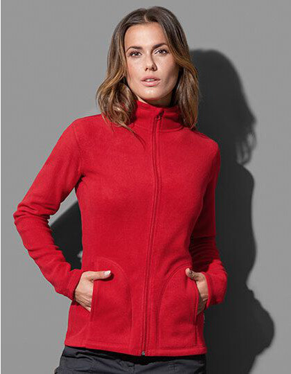 Fleece Jacket Women Stedman® ST5100 - Pół zamka