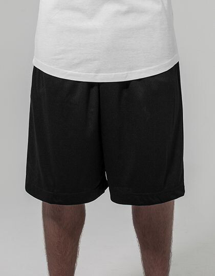 Mesh Shorts Build Your Brand BY048 - Spodnie długie i krótkie