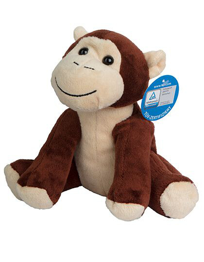 MiniFeet® Zoo Animal Monkey Bjarne Mbw 60012 - Misie pluszowe