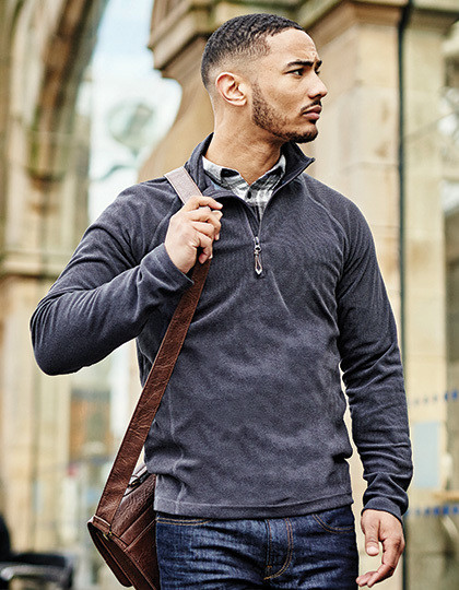 Parkline Zip Neck Mini Stripe Micro Fleece Regatta TRF511