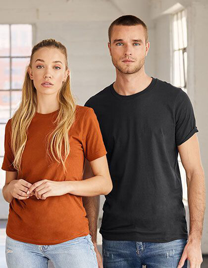 Unisex Jersey Short Sleeve Tee Canvas 3001 - Z krótkim rękawem