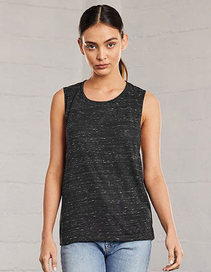 Women´s Flowy Scoop Muscle T-Shirt Bella 8803 - Koszulki damskie