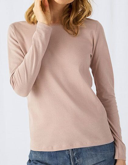 Women´s T-Shirt #E150 Long Sleeve B&C TW 06T - Z długim rękawem