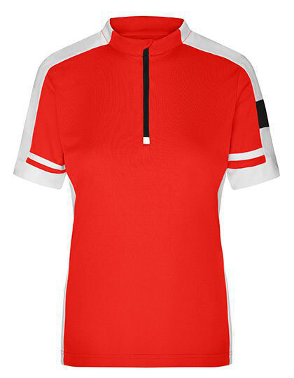 Ladies´ Bike-T Half Zip James&Nicholson JN 451 - Odzież rowerowa