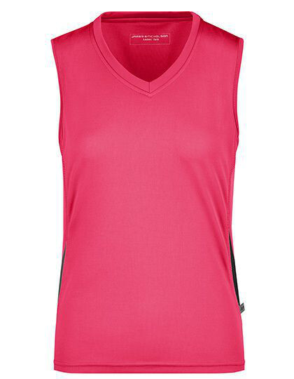 Ladies´ Running Tank James&Nicholson JN 315 - Damskie koszulki sportowe