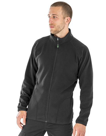 Recycled Microfleece Jacket Result Genuine Recycled R907X - Odzież reklamowa