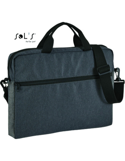 Dual Material Briefcase Porter SOL´S Bags 02114 - Torby biznesowe