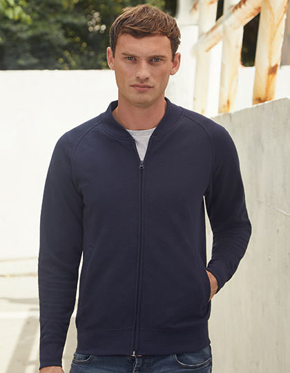 Lightweight Baseball Sweat Jacket Fruit of the Loom 62-162-0