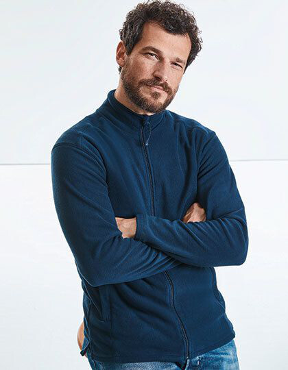 Men´s Full Zip Microfleece Russell R-880M-0 - Na zamek