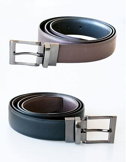 Elegant Two-Color Reversible Belt Schaffhausen Korntex KXGTAB - Koszulki