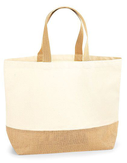 Jute Base Canvas Bag XL Westford Mill W452