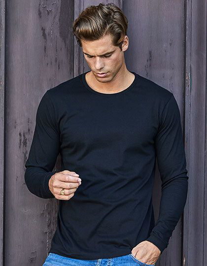 Long Sleeve Fashion Sof Tee Tee Jays 8007 - Okrągły dekolt