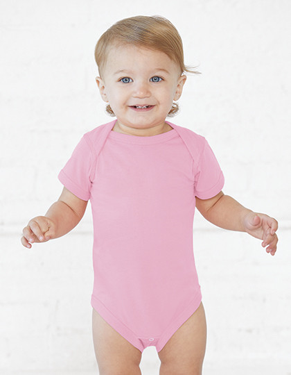 Infant Fine Jersey Short Sleeve Bodysuit Rabbit Skins 4424EU - Body i śpioszki