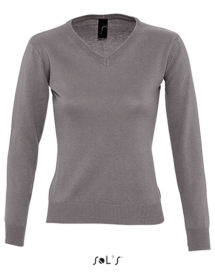 Womens V Neck Sweater Galaxy SOL´S 90010 - Swetry damskie