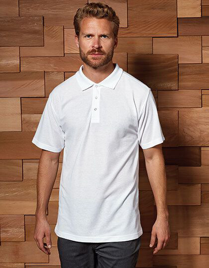 Workwear Stud Polo Premier Workwear PR610 - Z krótkim rękawem