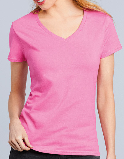 Damski V-Neck T-Shirt Gildan 4100VL - Koszulki damskie