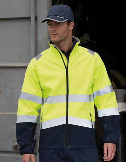 Printable Safety Softshell Jacket Result Safe-Guard R450X - Robocza