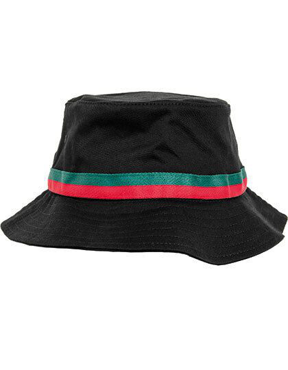 Stripe Bucket Hat FLEXFIT FX5003S - Rybaczki i kapelusze