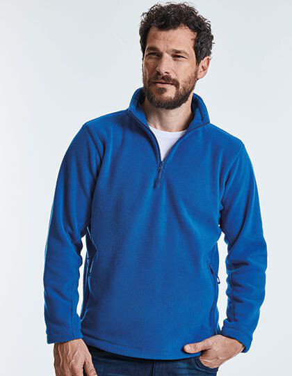 Quarter Zip Outdoor Fleece Russell R-874M-0 - Pół zamka