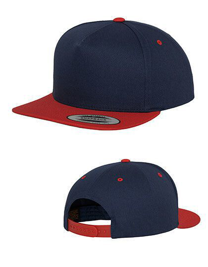 Classic 5 Panel Snapback Cap FLEXFIT 6007T - 5 panelowe