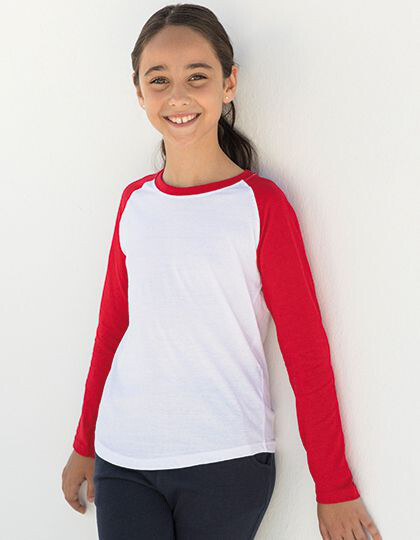 Kids´ Long Sleeved Baseball T SF SM271 - Pozostałe