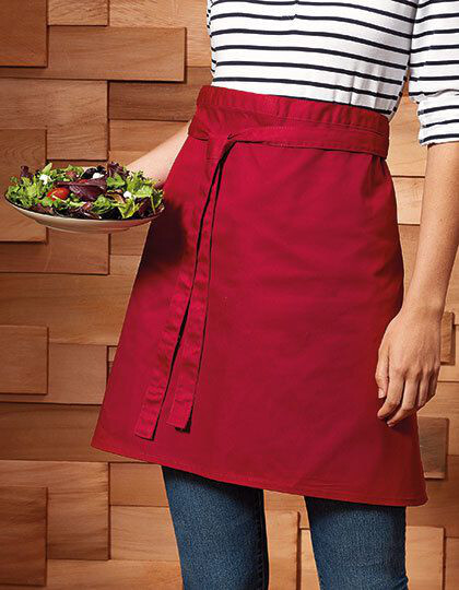 Colours Collection Mid Length Apron Premier Workwear PR151