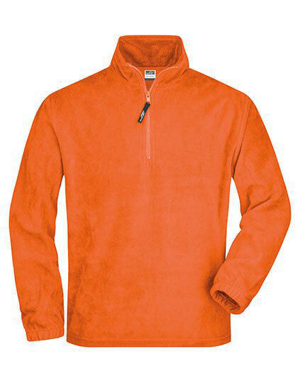 Half-Zip Fleece James&Nicholson JN043 - Pół zamka