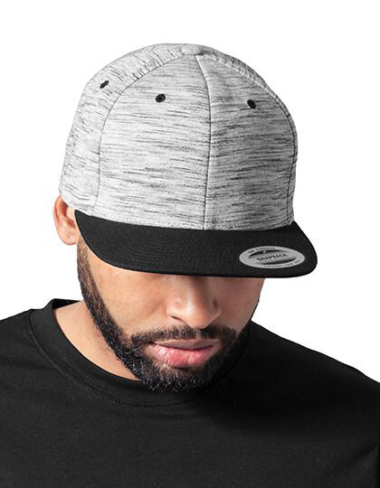 Stripes Melange Crown Snapback FLEXFIT 6089SC - Czapki