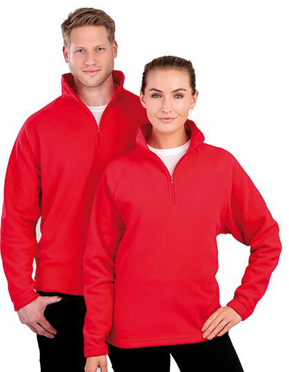 Microfleece Top Result Core R112X - Pół zamka