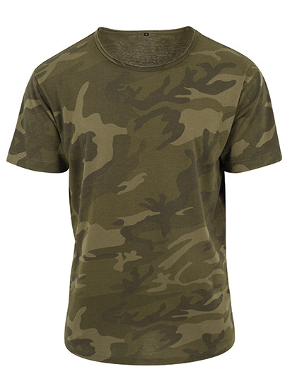 Camo Tee Build Your Brand BY079 - Z krótkim rękawem