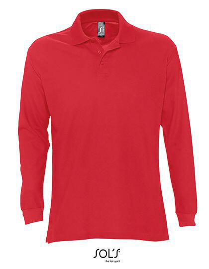 Long Sleeve Polo Star SOL´S 11328 - Z długim rękawem