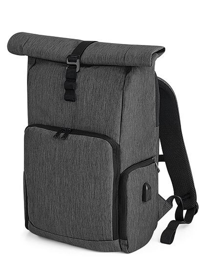 Q-Tech Charge Roll-Top Backpack Quadra QD995