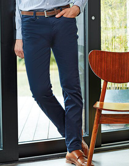 Men´s Performance Chino Jeans Premier Workwear PR560 - Długie