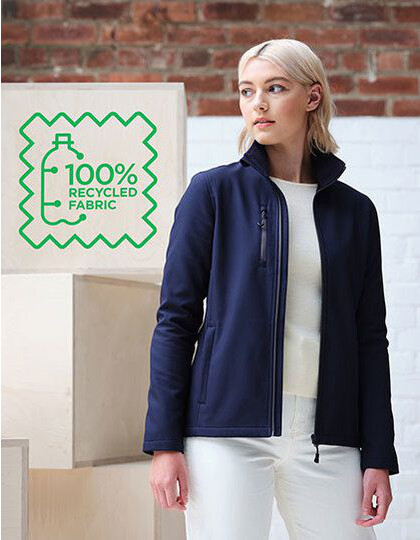 Honestly Made Recycled Womens Softshell Jacket Regatta Honestly Made TRA616 - Odzież reklamowa