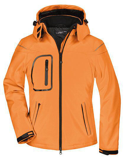 Ladies´ Winter Softshell Jacket James&Nicholson JN 1001 - Kurtki