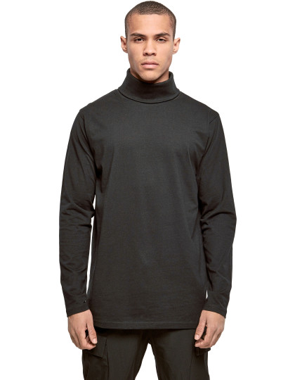 Turtle Neck Longsleeve Build Your Brand BY178 - Bawełna organiczna