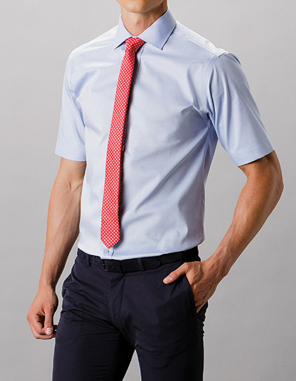 Superior Oxford Short Sleeve Shirt Kustom Kit KK117 - Z krótkim rękawem