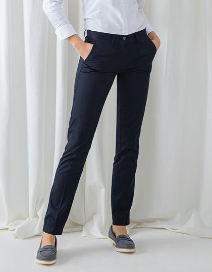 Ladies´ 65/35 Poly/Cotton Chino Henbury H641