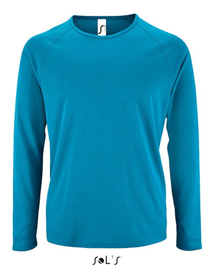 Mens Long-Sleeve Sports T-Shirt Sporty SOL´S 02071 - Męskie koszulki sportowe