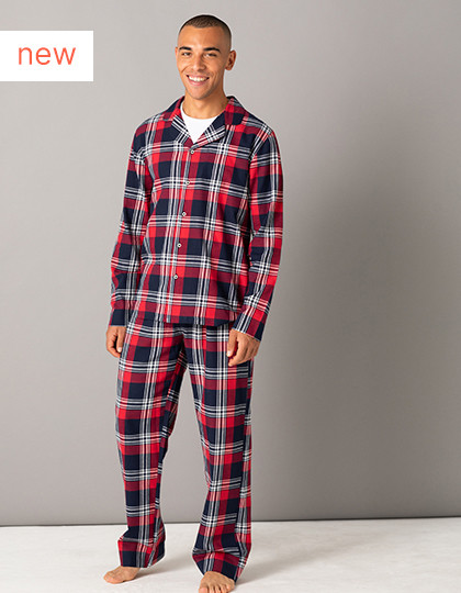 Men´s Tartan Lounge Set SF SF074 - Sezonowo