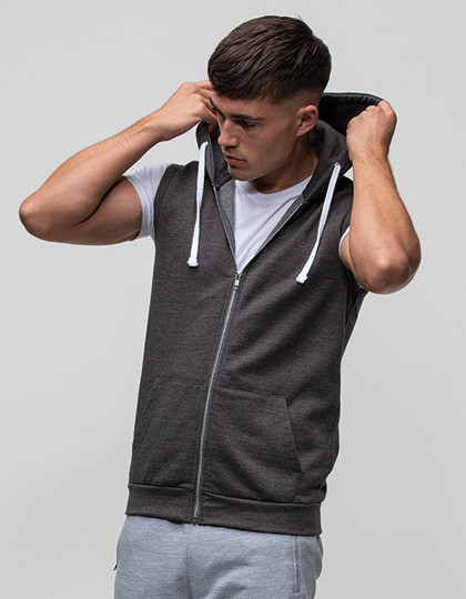 Sleeveless Zoodie Just Hoods JH057 - Z kapturem