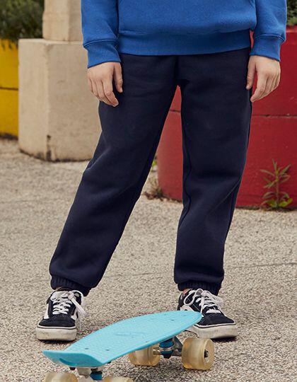 Kids´ Premium Elasticated Cuff Jog Pants Fruit of the Loom 64-025-0 - Odzież reklamowa