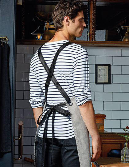 Cross Back Interchangable Apron Straps Premier Workwear PR119 - Odzież dla gastronomii