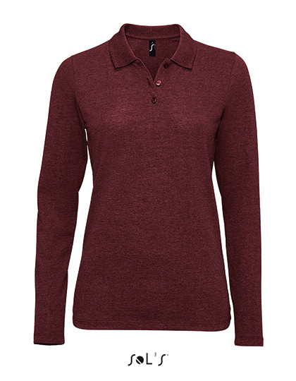 Womens Long-Sleeve Piqué Polo Shirt Perfect SOL´S 02083 - Koszulki polo damskie