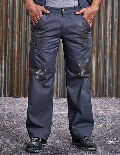 Workwear Polycotton Twill Trousers Russell R-001M-0 - Spodnie