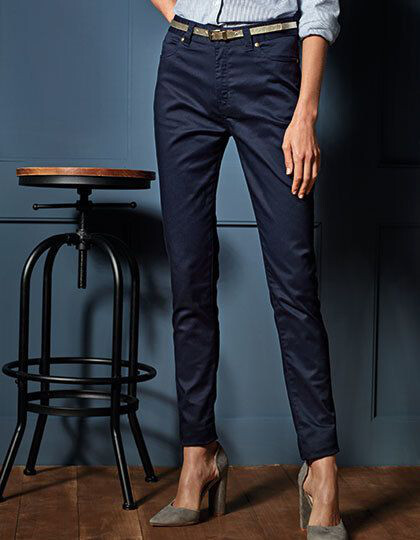 Women´s Performance Chino Jeans Premier Workwear PR570 - Długie